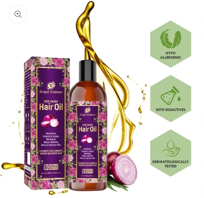 Shampoo and Hair Oil Combo